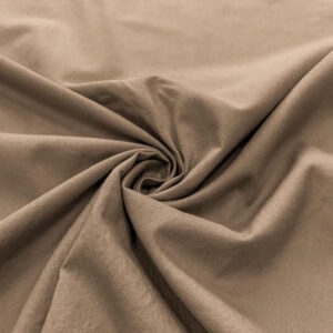 Coton lavé taupe