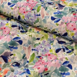 Lin viscose Aquarelle
