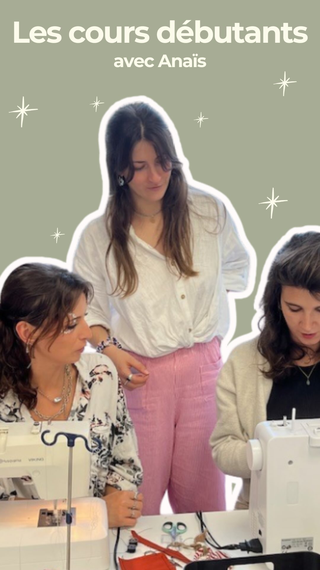 Les Cours Débutants avec Anaïs 🪡🧵

Découvrez les bases de la couture et apprenez à utiliser une machine à coudre dans une ambiance chaleureuse et bienveillante grâce à nos cours débutants. Vous aurez l’opportunité de créer une jolie pochette personnalisée, dont vous serez fier.

Informations pratiques :
- Petits groupes de maximum 4 personnes
- Séance de 2h30
- Lundi à 14h30 ou mercredi à 18h
- Réservation sur le site Rue des Nuages ou chez @wecandoo 

@nana.crea.tions est ravie de vous accueillir pour partager ces moments créatifs 🥰

#ruedesnuages #coursdecouturebordeaux #atelierdecouturebordeaux #merceriebordeaux #coursdecouturedebutant