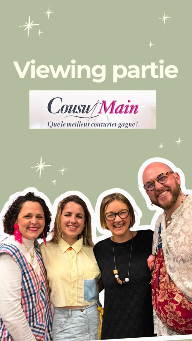 ✨ Mercredi soir, Rue des nuages n’a jamais aussi bien porté son nom…

La viewing party Cousu Main nous a fait vivre un moment absolument magique 🧵✨
Quel bonheur de vous accueillir aussi nombreux dans mon cocon 💛

Un immense merci à @jaunecouture @agathe_bigandbeautiful et @monsieur_bretzel pour votre présence, votre gentillesse et votre bonne humeur.
Bravo pour votre participation à l’émission… vous déchirez, vraiment ! 👏🔥

🎥  Si vous avez manqué ça (ou si vous voulez le revivre), voici le résumé en images 💛

✨ Ce n’est que le début… on se donne rendez-vous pour la suite :
📍 29 avril chez @atelier___filetmignon 
📍 06 mai au @centre_pfaff_bordeaux pour la grande finale ! 🏆

Pssst… pour ceux qui m’ont demandé, les délicieuses madeleines venaient de @madam_bordeaux 😋