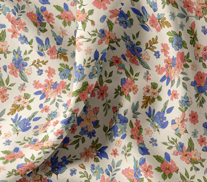 coton fleuri Domotex