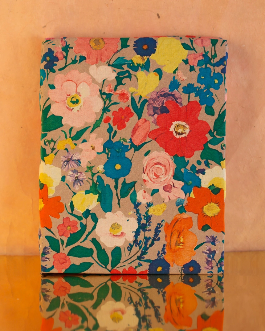 Tissu coton Lilly Madame Iris