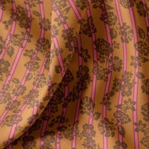 Coton Souléo camel / rose