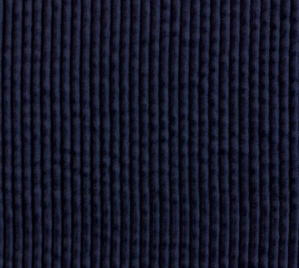 velours 500 raies coton marine