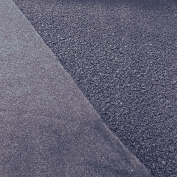 Maille bouclette marine – Image 2