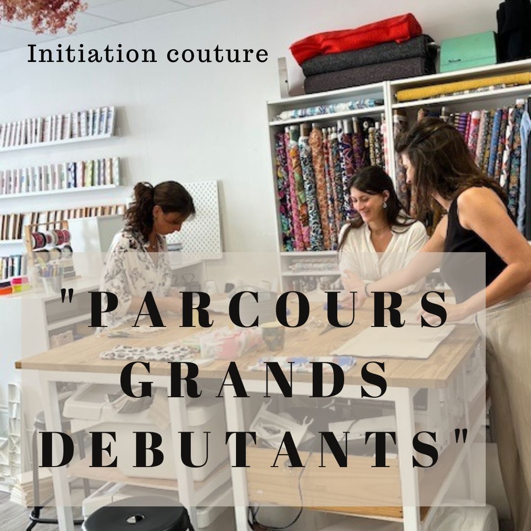 parcours cours couture débutant