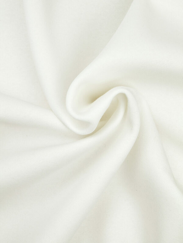 tissu molleton blanc rue des nuages