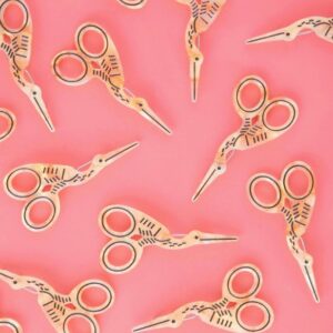 Barrette ciseaux de broderie