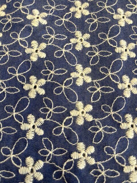 Chambray broderie anglaise – Image 4